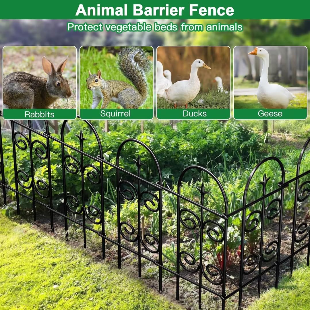 AMAGABELI 10 ft length ideal for patios, yards, and borders.