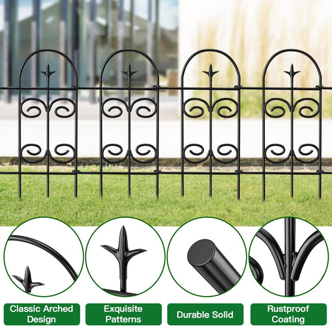AMAGABELI garden border serves as an effective animal barrier.