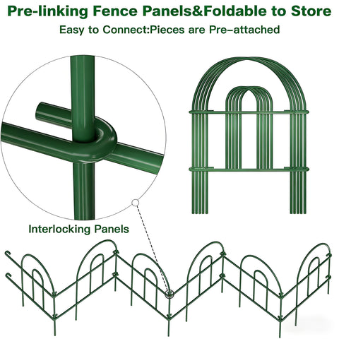 AMAGABELI no-dig setup for quick tool-free edging
