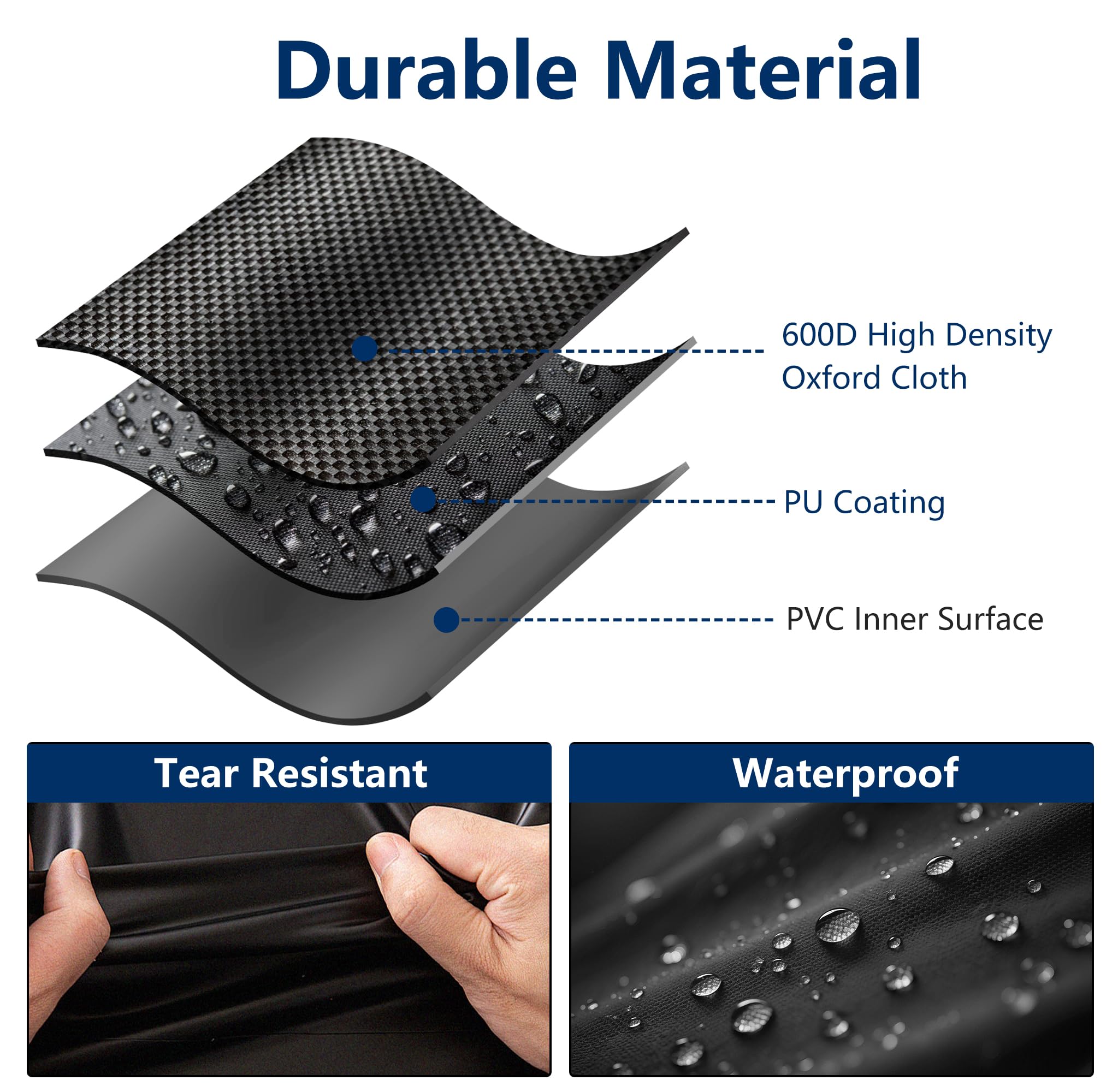AMAGABELI GARDEN & HOME vented design reduces moisture inside the cover.