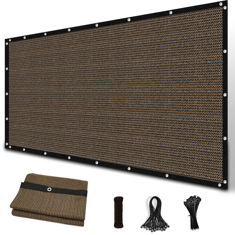 Amagenix Sun Shade Cloth delivers 90% UV protection for patios and pergolas.