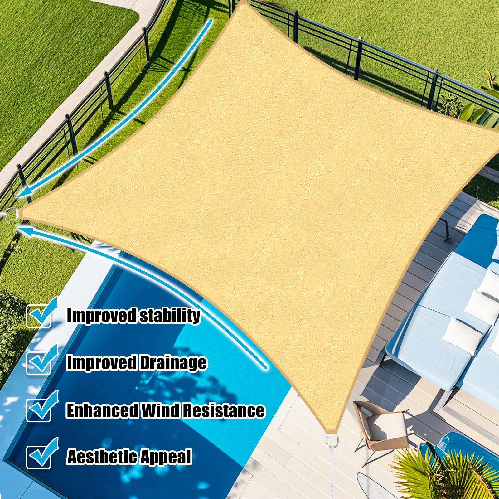 Amagenix breathable fabric blocks up to 95% UV while promoting airflow.