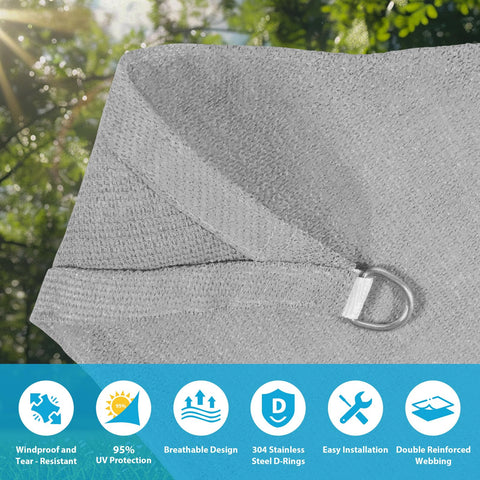 Amagenix curved edge design reduces sag for stable shade.