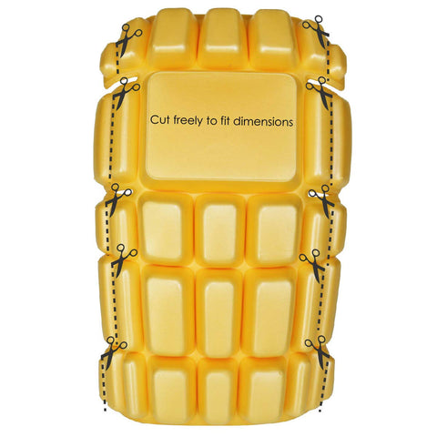 AMANEEST knee pad inserts washable with pants and tumble dry