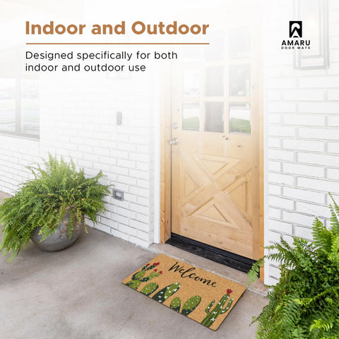AMARU Cactus gift-worthy mat packaged for housewarming