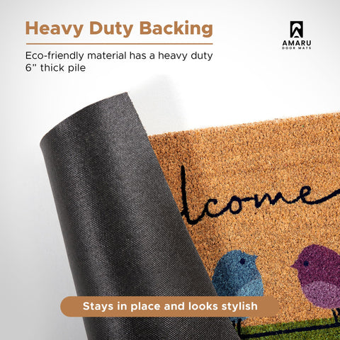 AMARU natural coconut fiber material for a sustainable home