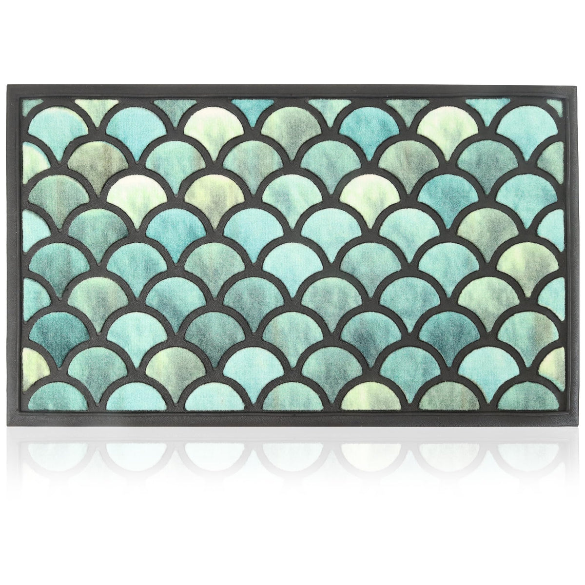 AMARU DOOR MATS texture close-up shows durable coarse fibers for busy entryways