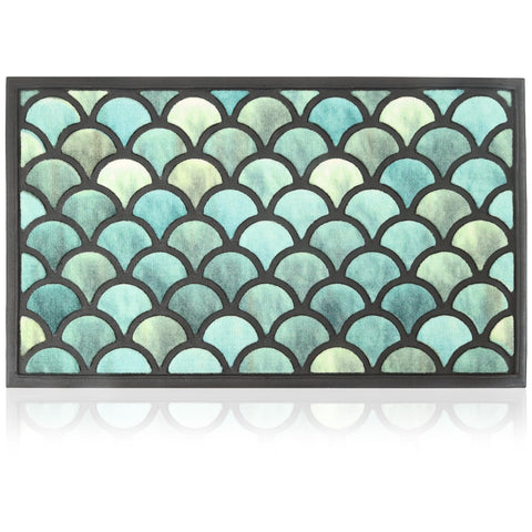 AMARU DOOR MATS texture close-up shows durable coarse fibers for busy entryways