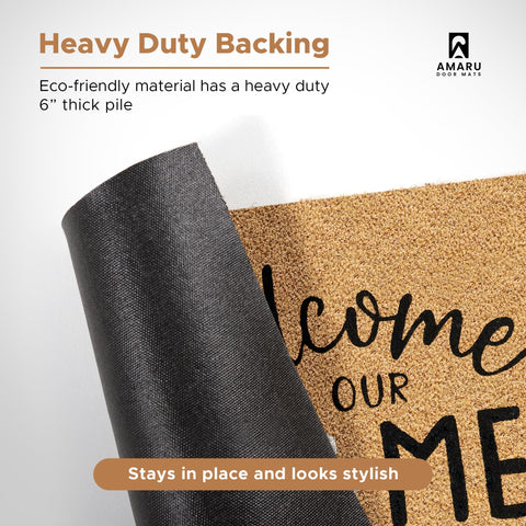 AMARU DOOR MATS gift-ready packaging makes a thoughtful housewarming present.