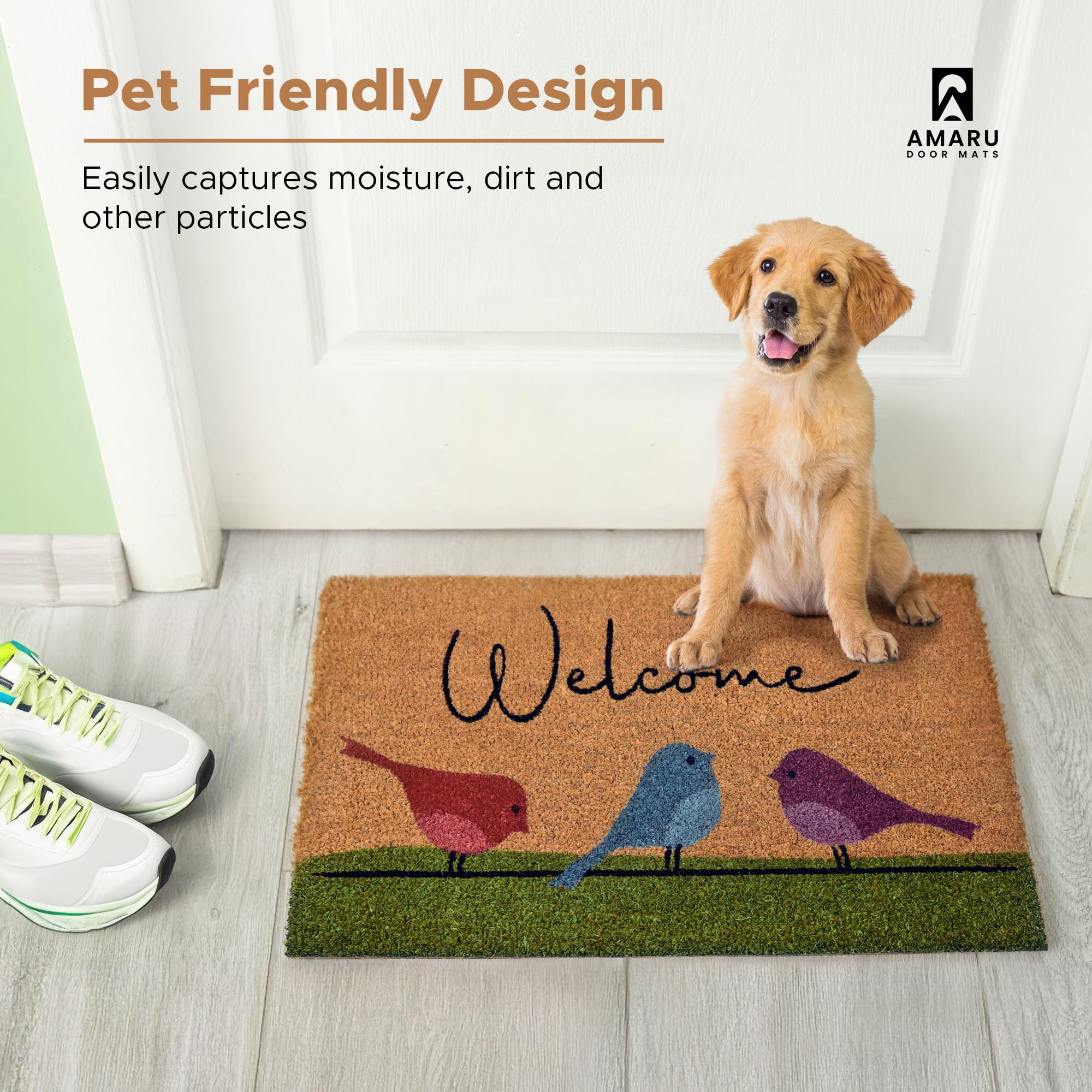 AMARU DOOR MATS Durable housewarming gift, ideal for new homes.