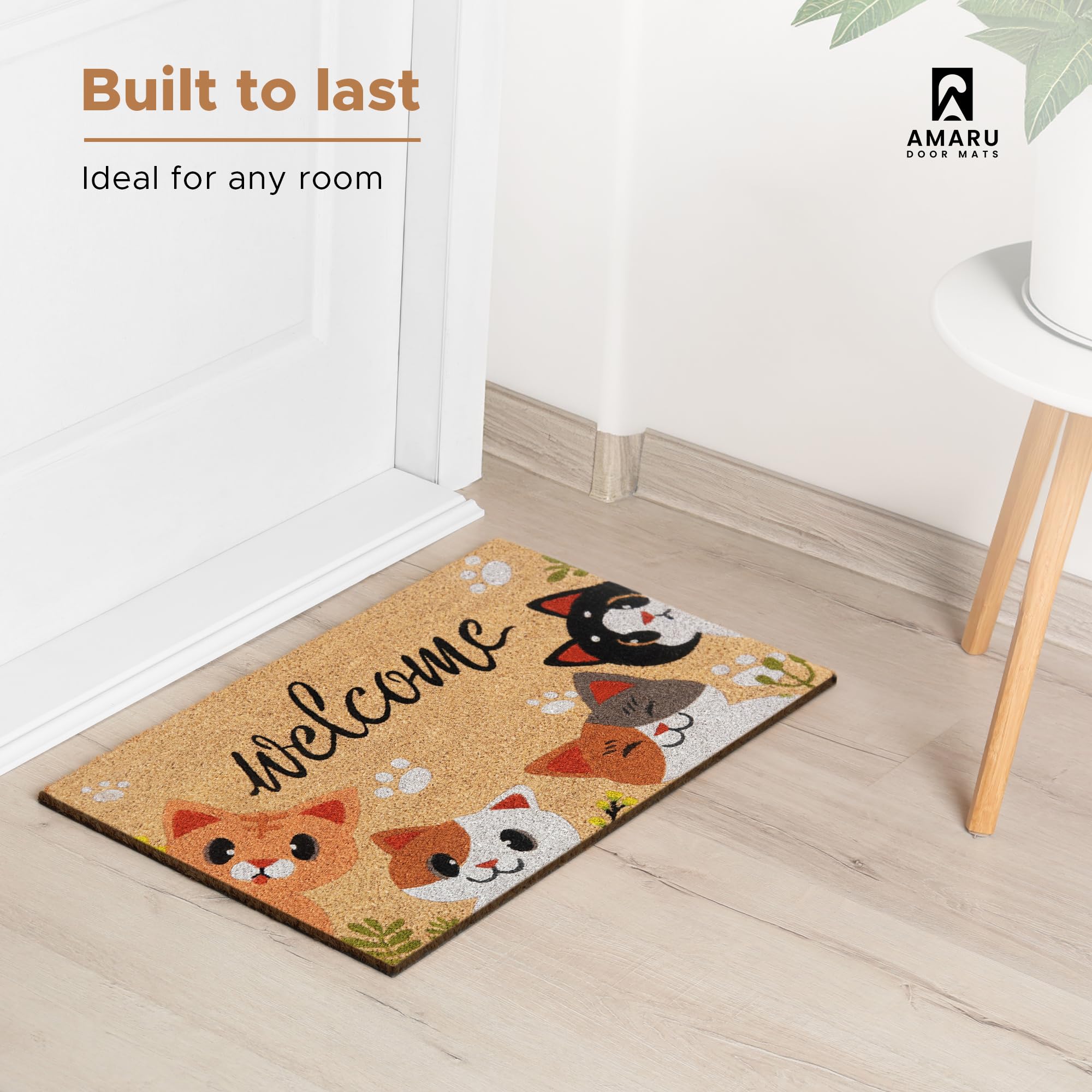 AMARU gift idea door mat ideal for housewarmings or birthdays