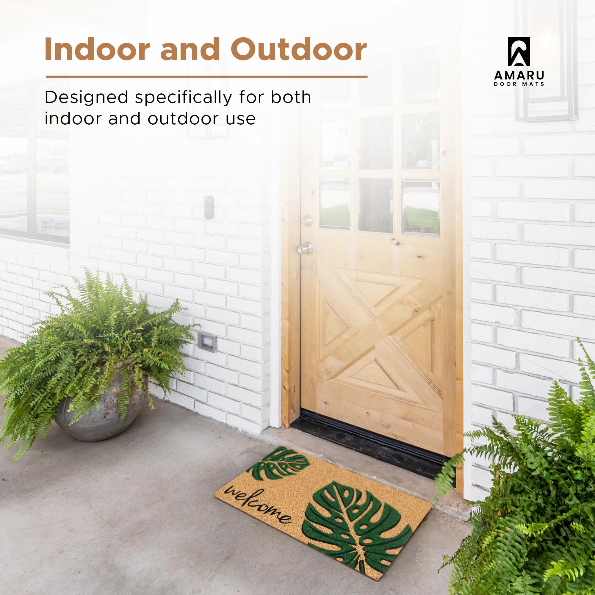 AMARU Leaves minimalist design adds subtle elegance to entryways