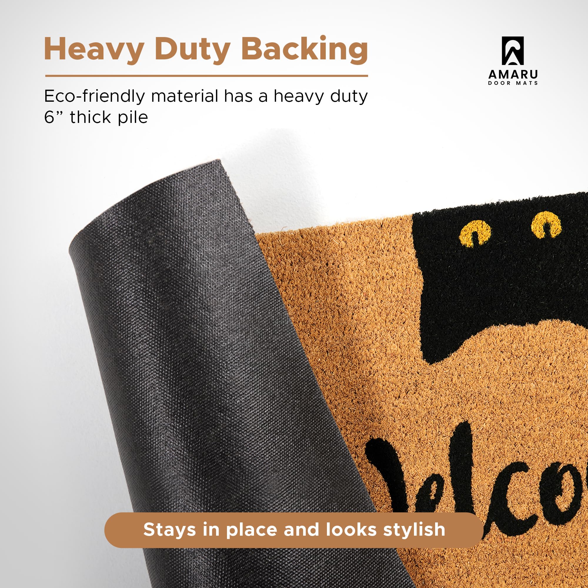 AMARU DOOR MATS Gift-ready design suitable for housewarmings and new homes.