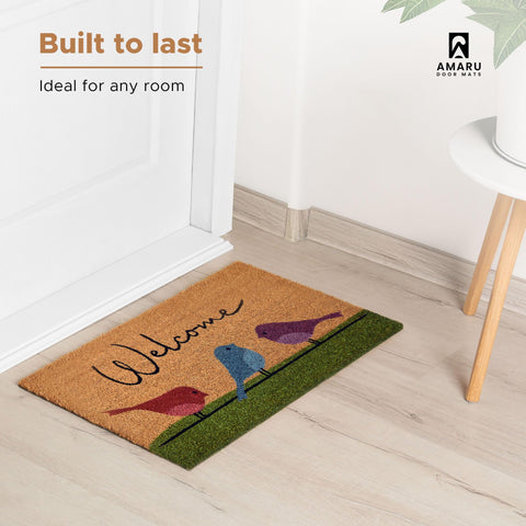AMARU outdoor door mat for high-traffic entrances