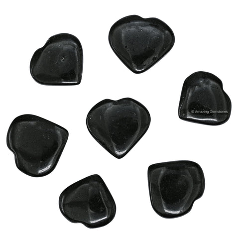 Amazing Gemstone heart crystals for DIY crafts and projects.