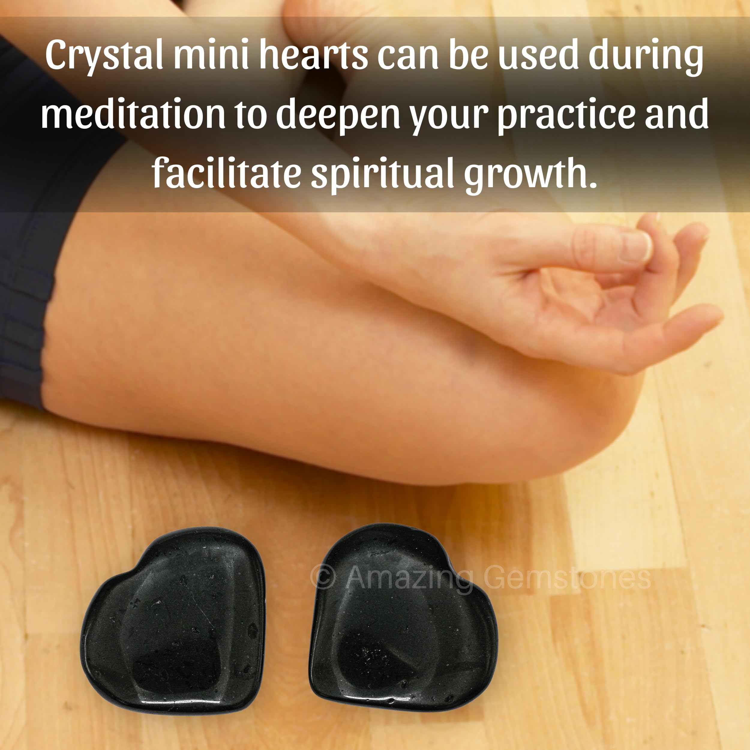 Amazing Gemstone gift-ready crystal hearts for special occasions.