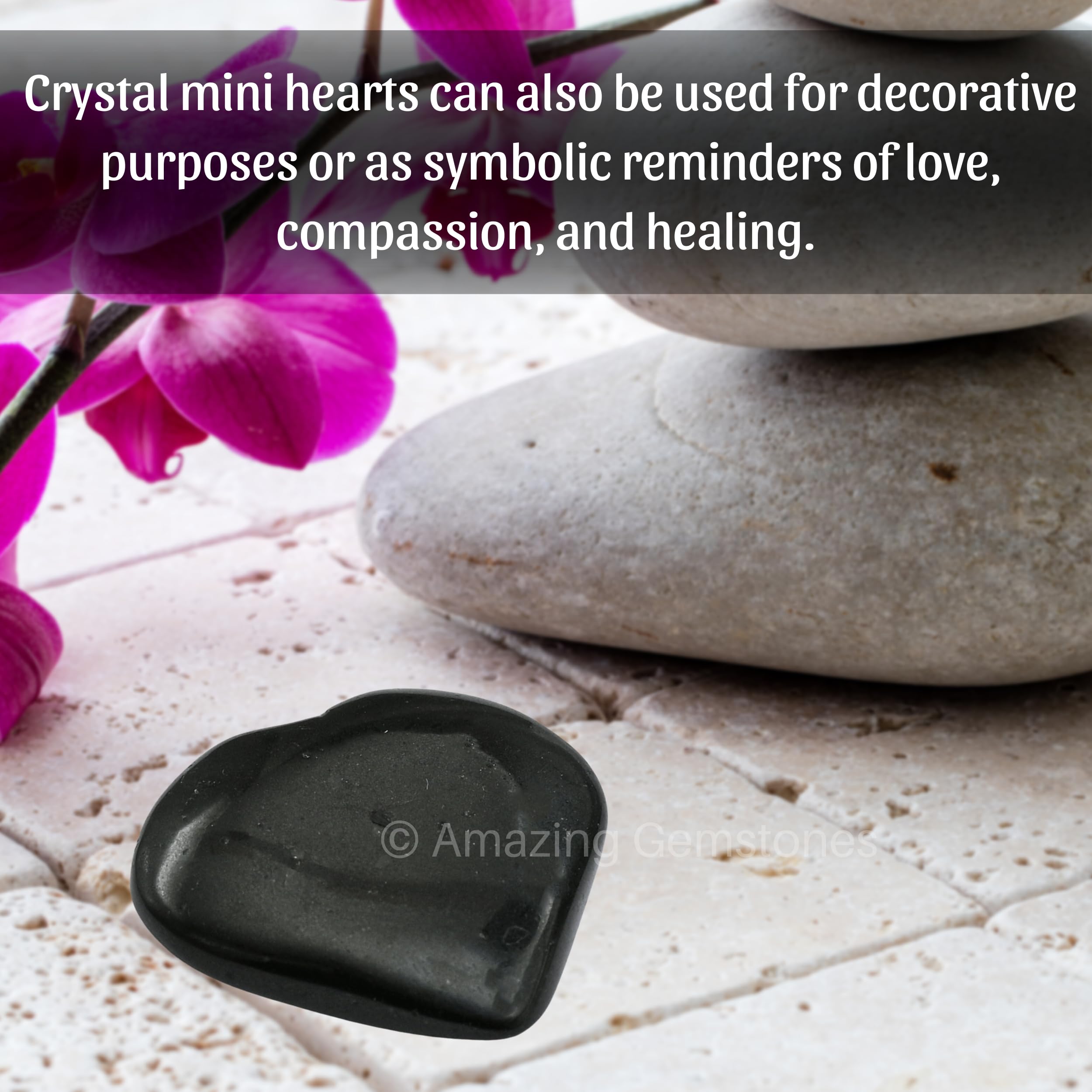 Amazing Gemstone healing heart stones ideal as stocking stuffers and gifts.