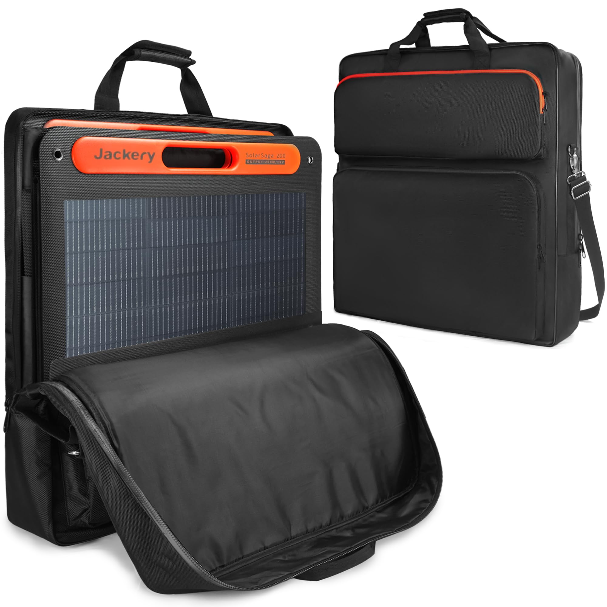 Amazing Fair solar bag exterior view, rugged protection for foldable panels.
