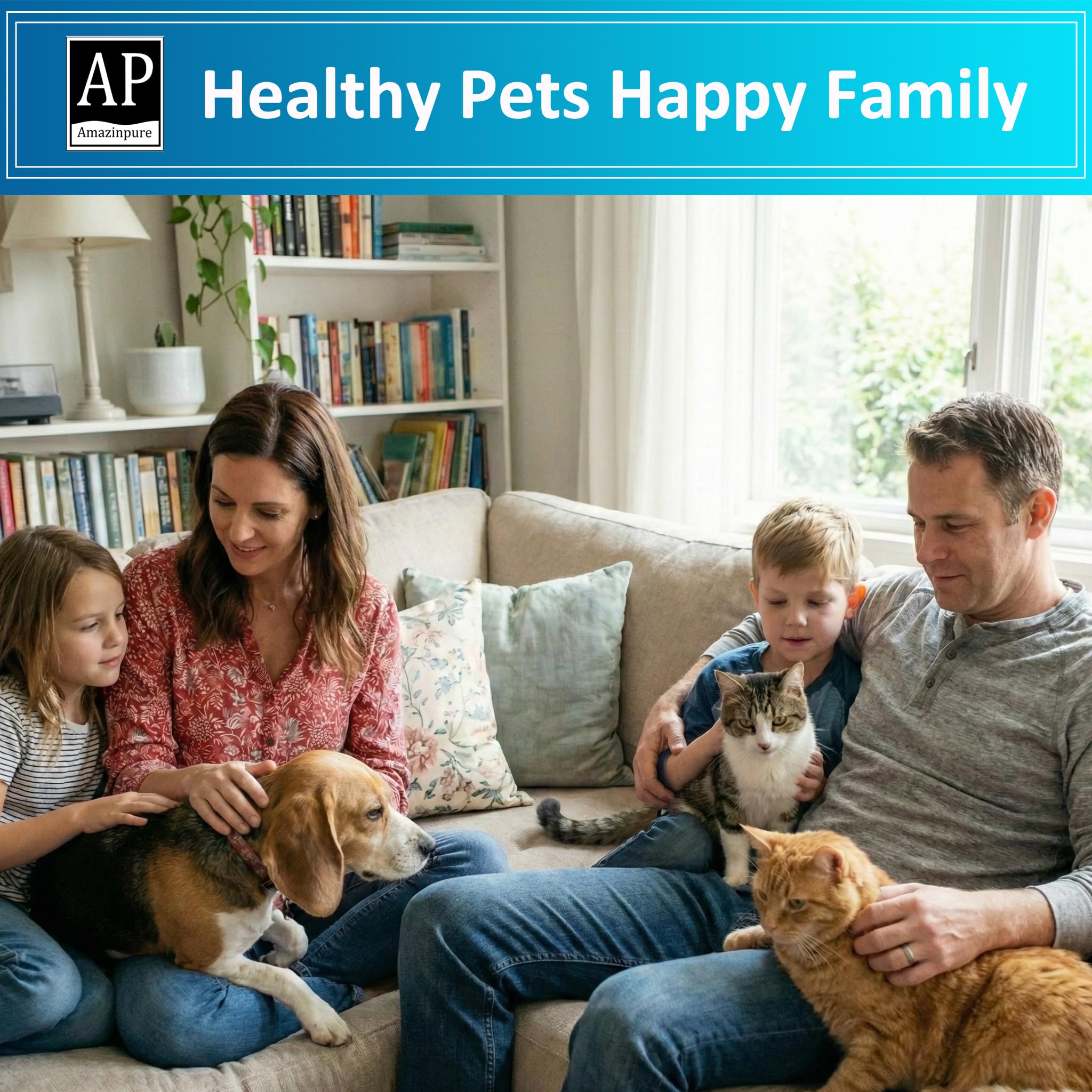 Amazinpure water-taste improvement encourages pets to drink more water.