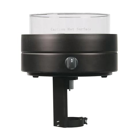 Amazon Basics 14-Inch Round Fire Pit delivers 9,000 BTU of heat for evenings outdoors