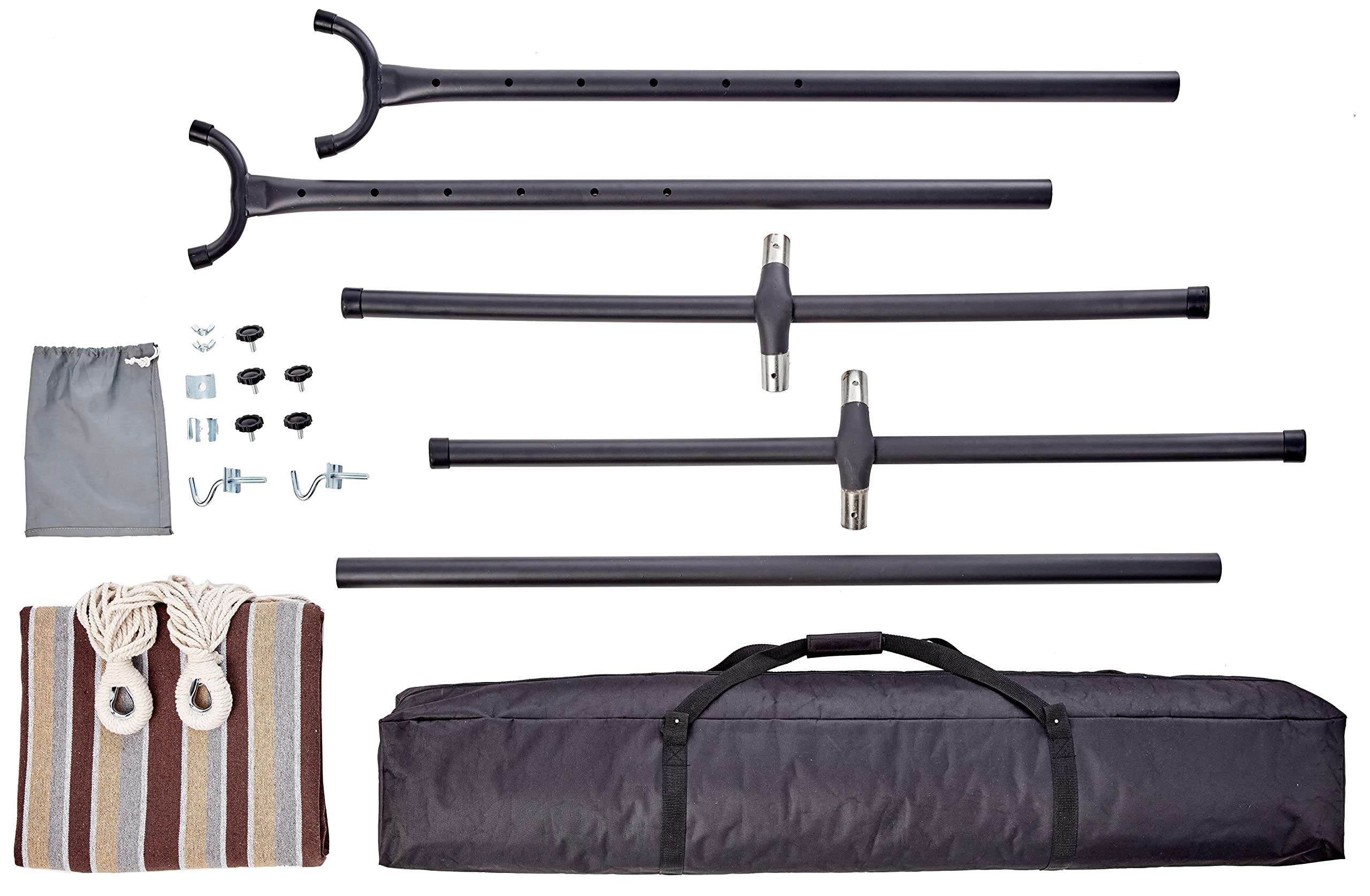 Amazon Basics 9-foot space saving steel stand supports easy setup