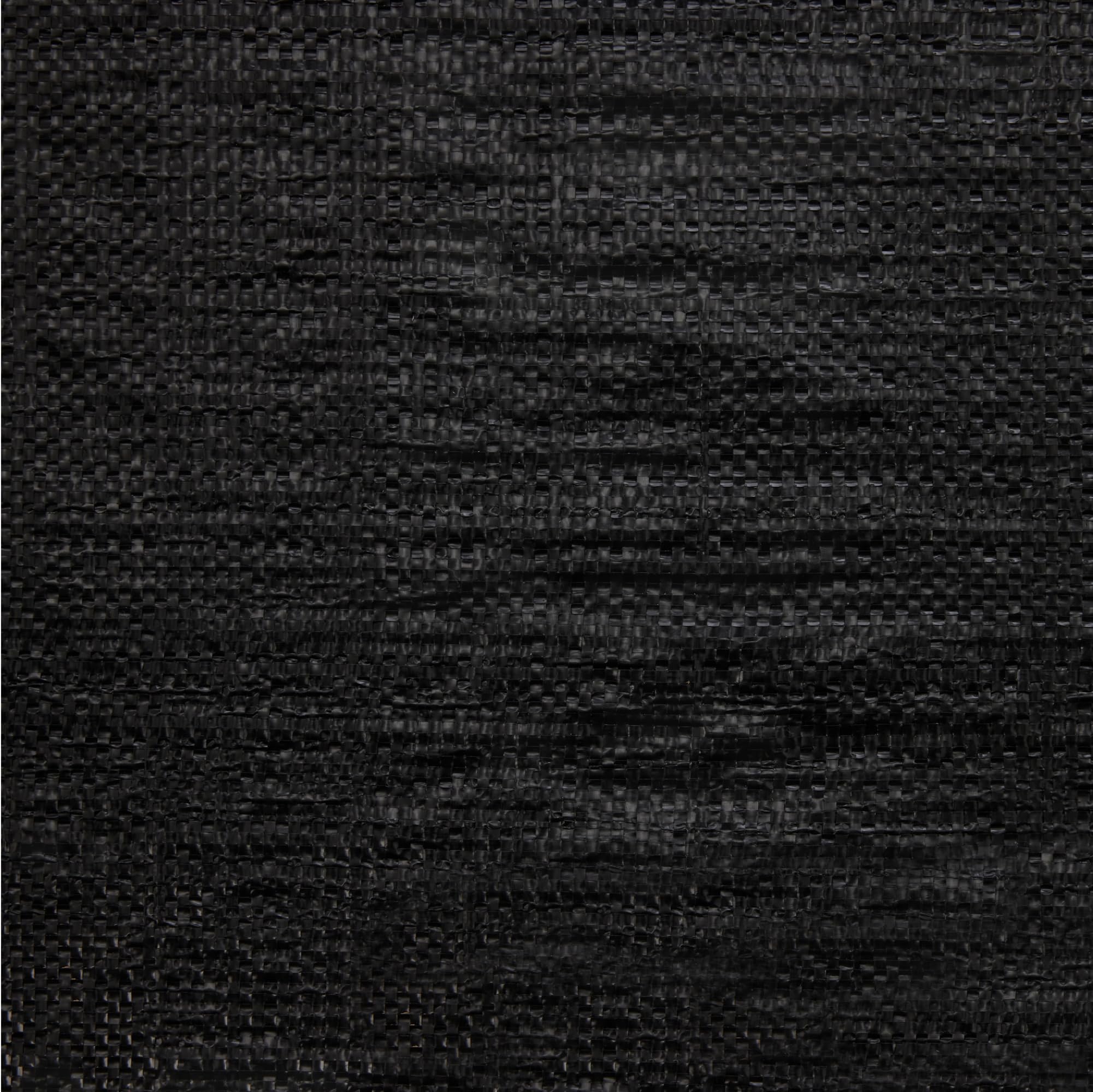 Amazon Basics breathable landscape fabric permits water and nutrients to reach soil