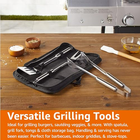 Amazon Basics compact storage bag keeps tools organized between uses