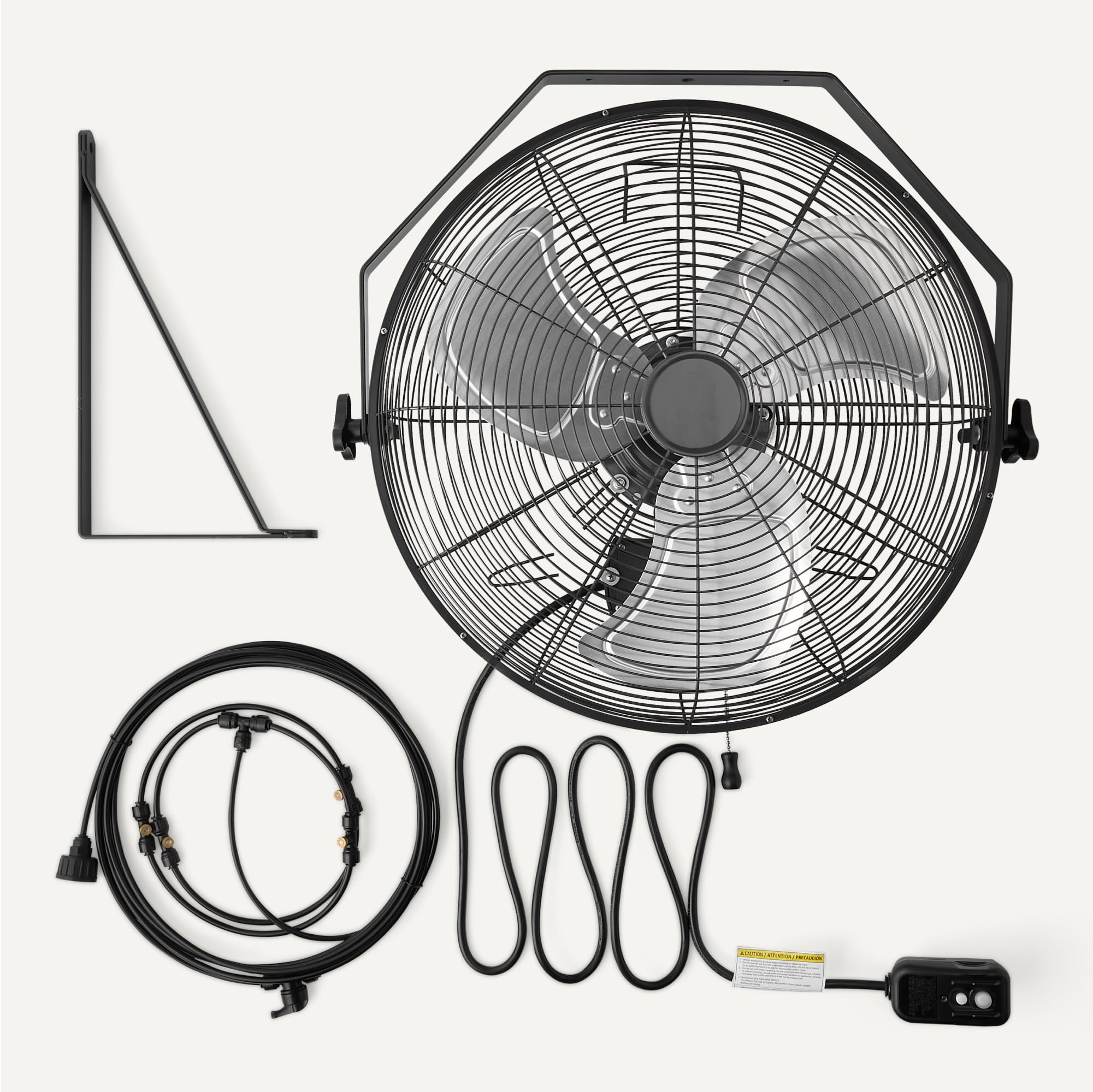 Amazon Basics dual ball bearing motor ensures durable, steady airflow