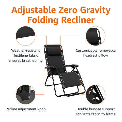 Amazon Basics powder-coated steel frame with double-bungee support for secure durability.