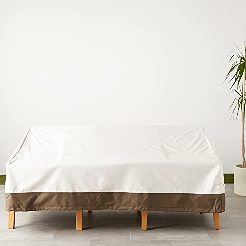 Amazon Basics easy to wipe clean fabric keeps outdoor space tidy