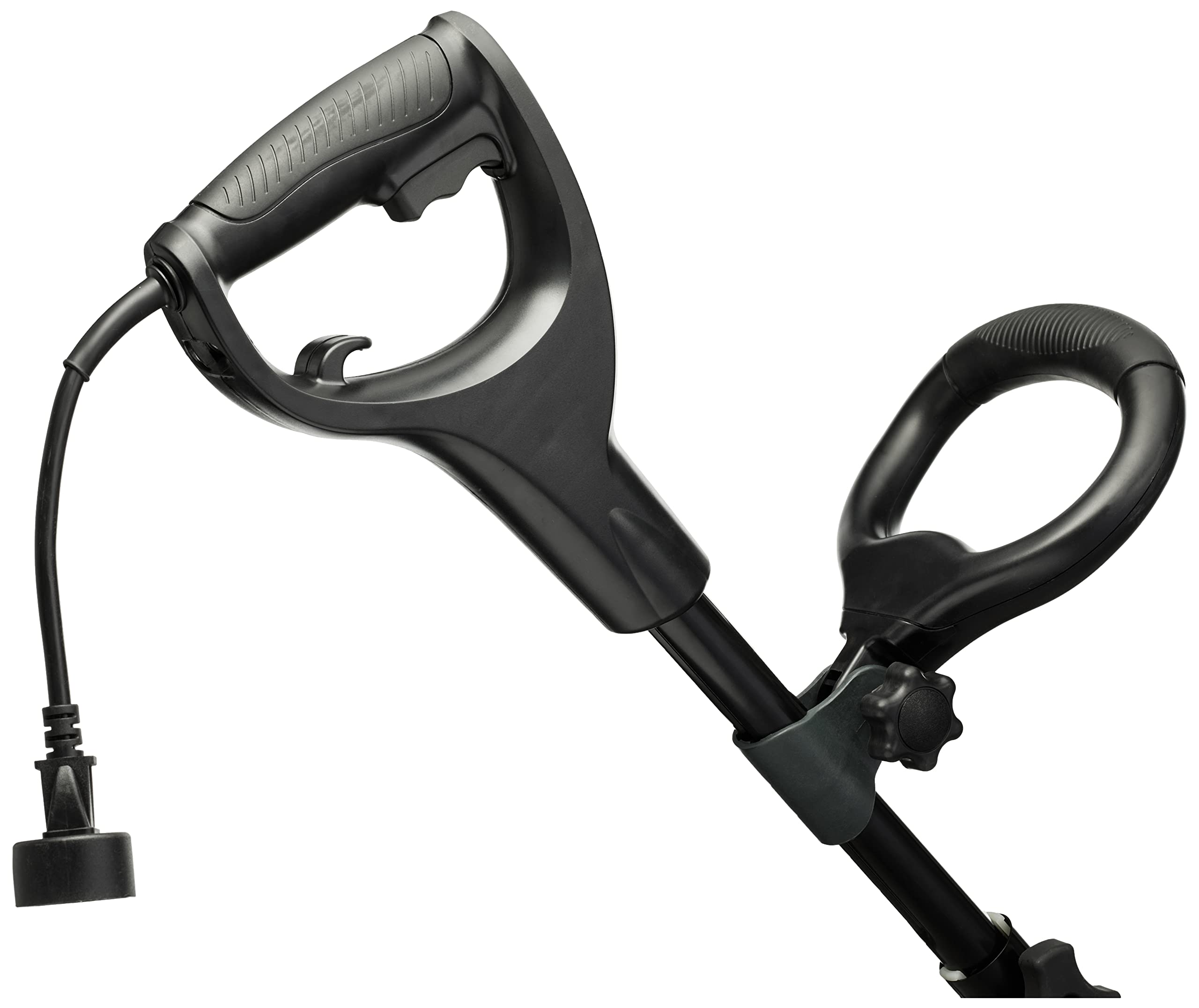Spring assisted front wheel improves depth control during edging