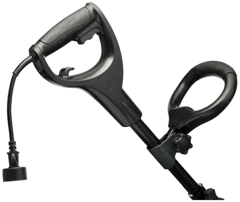 Spring assisted front wheel improves depth control during edging