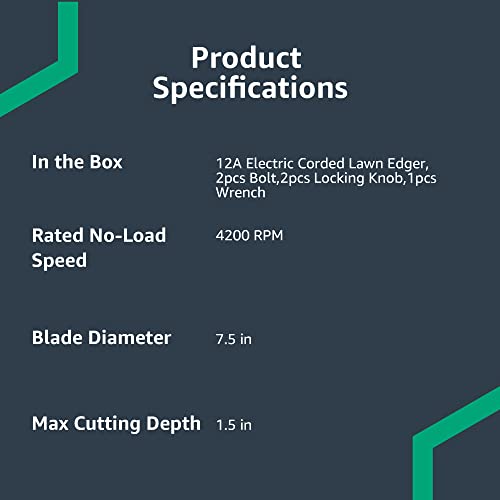 Trenching capability supports burying wires neatly with Amazon Basics