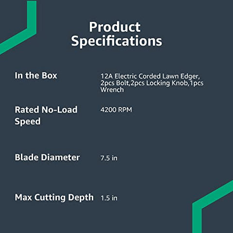 Trenching capability supports burying wires neatly with Amazon Basics
