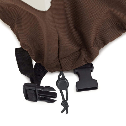 Amazon Basics 65 inch large grill cover fits standard grills securely.