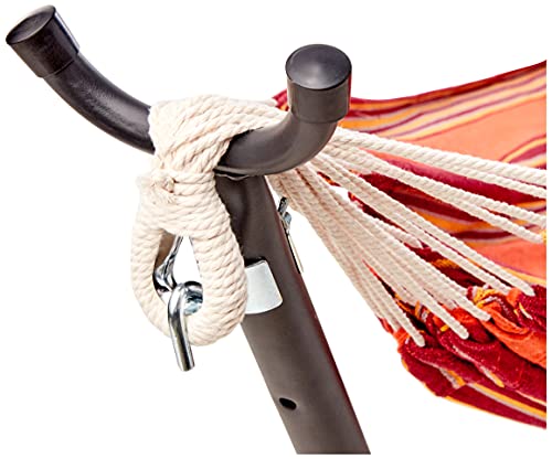 Amazon Basics hammock carrying case for easy transport and storage.