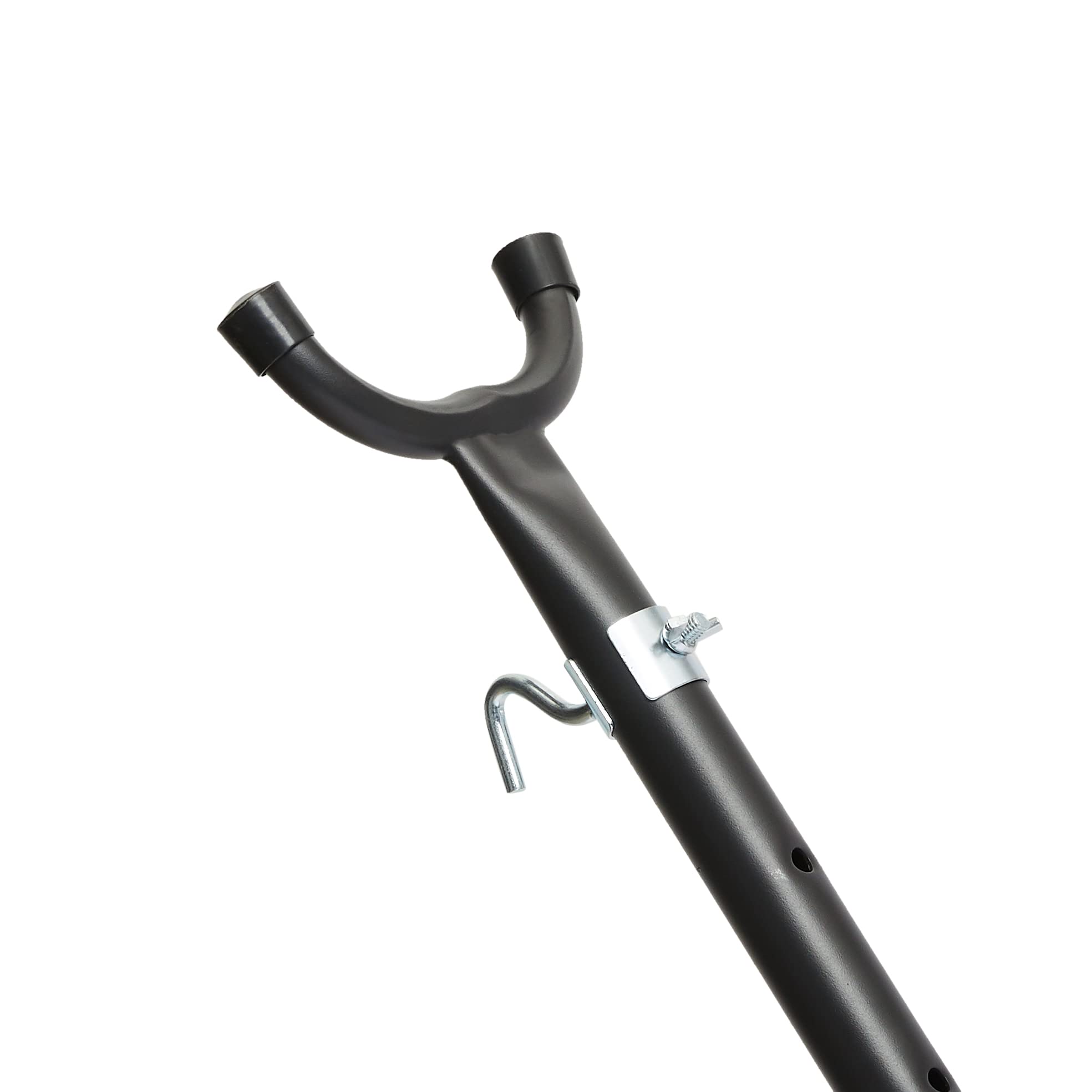Amazon Basics hammock stand with carrying case ready for travel.