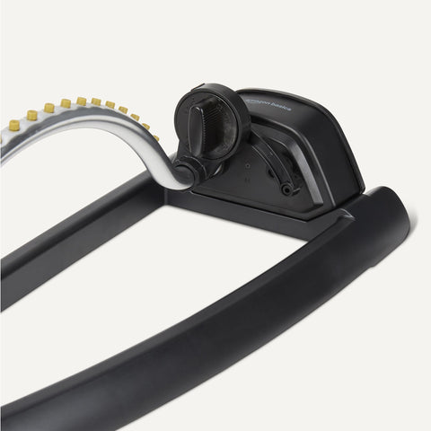 Amazon Basics spray nozzle array highlights even spray across the yard