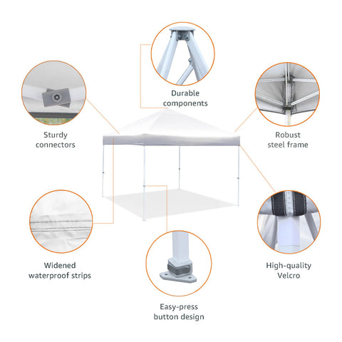 Amazon Basics canopy UV protection highlight with sun shielding for bright days