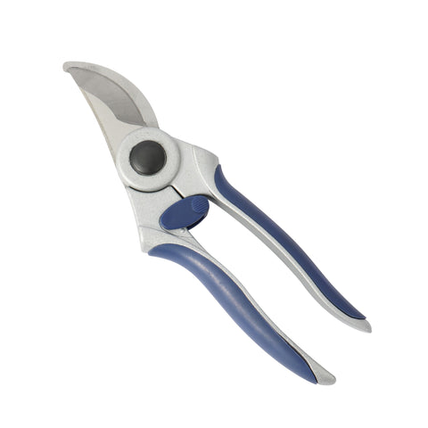 Amazon Basics bypass pruning shears in use for precise cuts on flowers and small stems