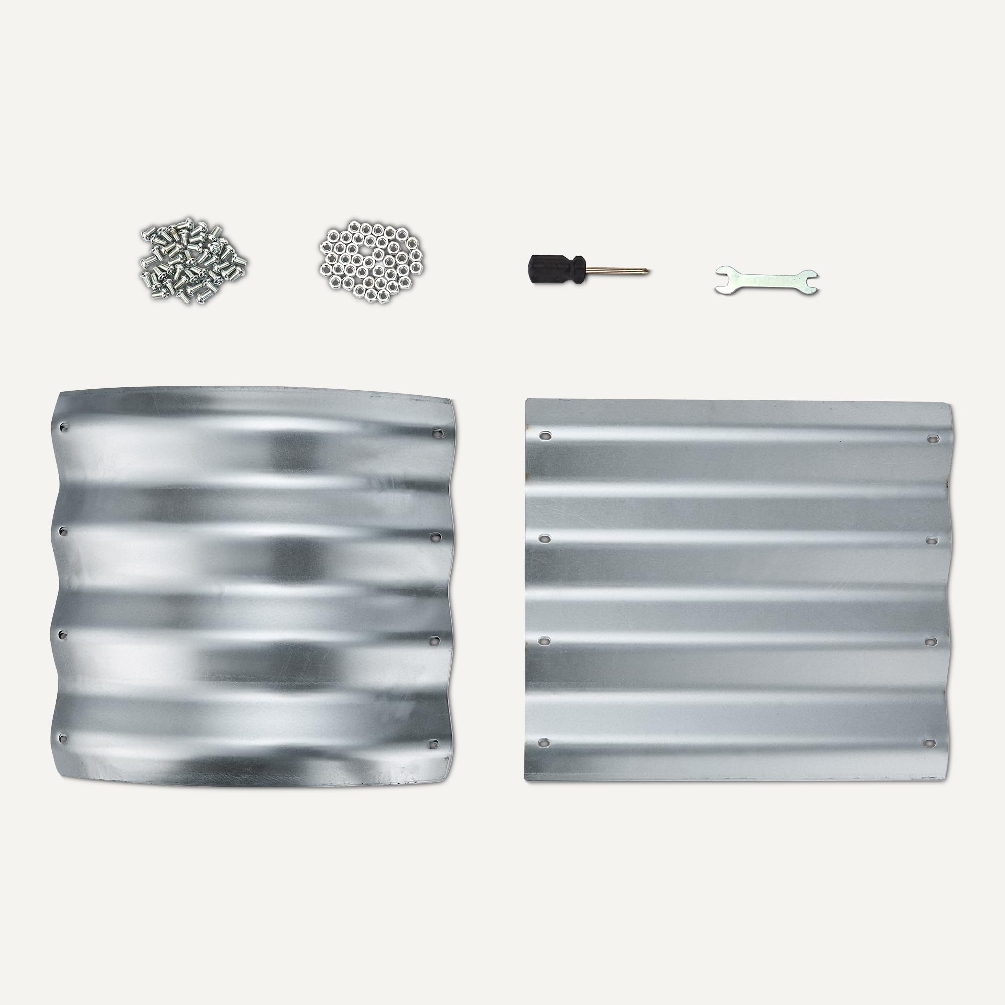 Amazon Basics raised bed dimensions 47.95 x 24 x 12.28 inches for layouts.