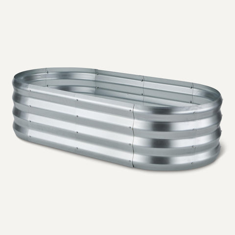 Amazon Basics open-base drainage in raised bed promotes healthy soil moisture.
