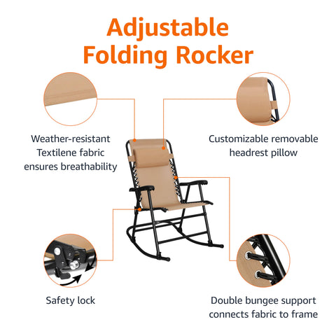 Amazon Basics powder-coated frame ensures lasting outdoor use