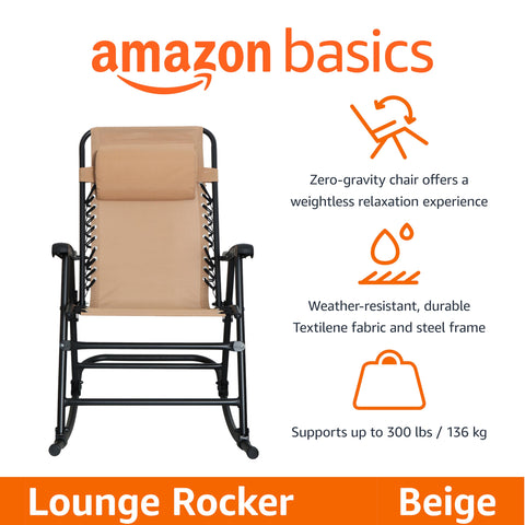 Amazon Basics Textilene seat delivers durable outdoor seating