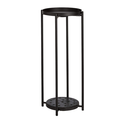 Amazon Basics two-tier plant stand with lower shelf for extra plants