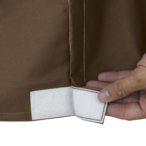 Amazon Basics laminated undercoating helps resist rain penetration