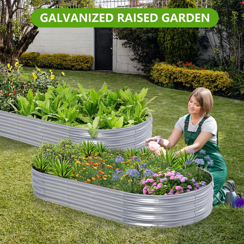 AmazStove galvanized bed edge safety; smooth rounded edges for safe assembly