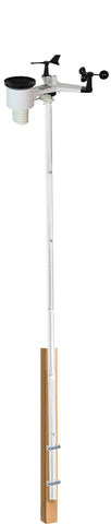Ambient Weather EZ2-35W2MC pole mounting kit for weather stations with adjustable height for flexible sensor placement