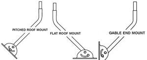 Ambient Weather WeatherMount mast extension shows increased height for optimal readings.