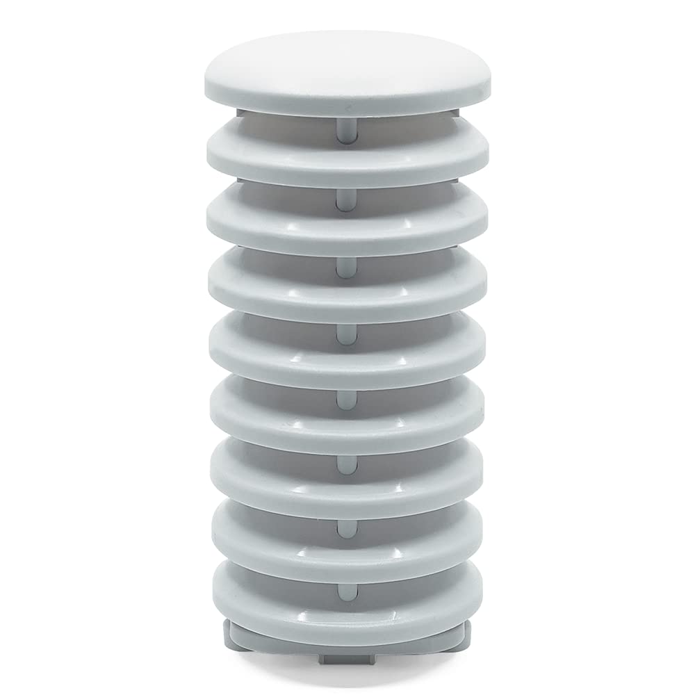 Ambient Weather WH31-SRS protective shield protects sensors from elements.
